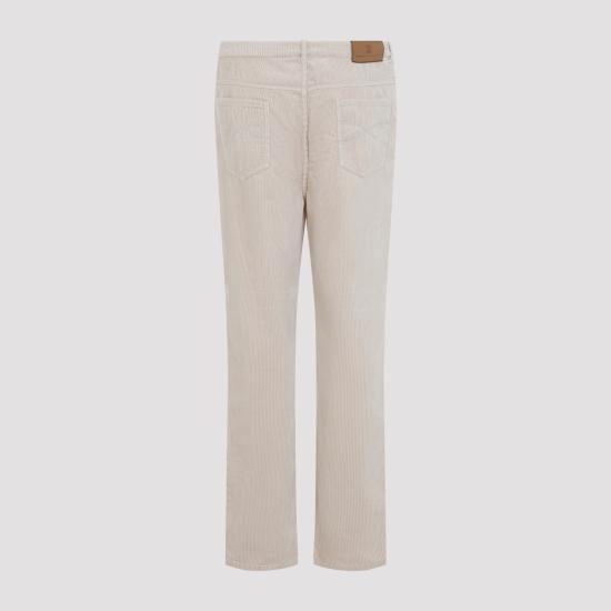 26FW 브루넬로 쿠치넬리 치노 팬츠 M280NF1012 CUZ49 SABBIA PERLA - BRUNELLO CUCINELLI