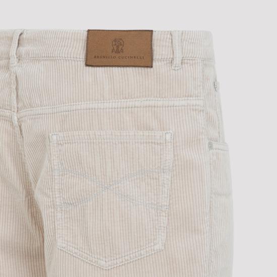 26FW 브루넬로 쿠치넬리 치노 팬츠 M280NF1012 CUZ49 SABBIA PERLA - BRUNELLO CUCINELLI