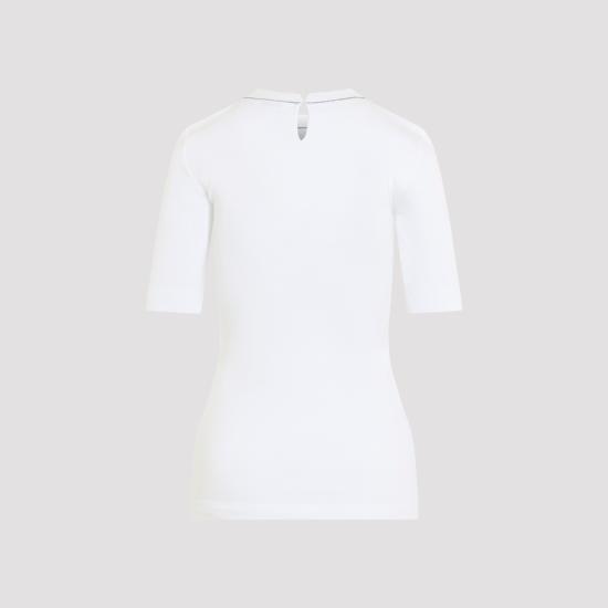 26FW 브루넬로 쿠치넬리 코튼 티셔츠 M0TC8BJ310 C159 BIANCO - BRUNELLO CUCINELLI