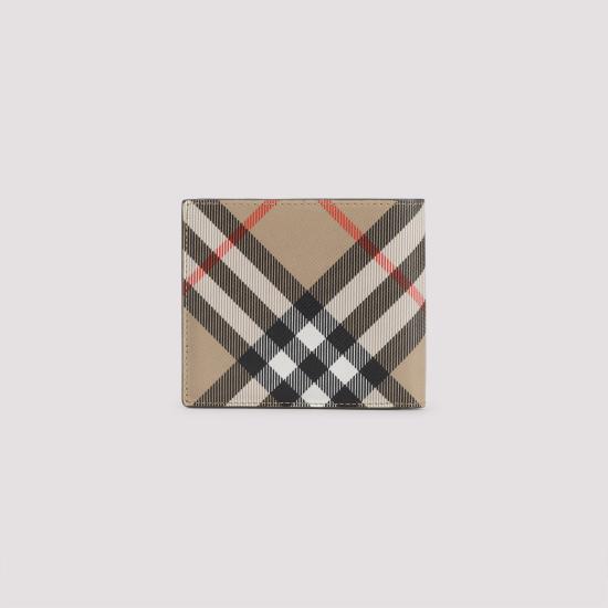 26FW 버버리 체크 반지갑 샌드 8091926 A2021 SAND - BURBERRY