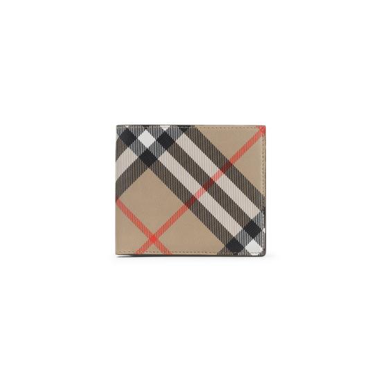 26FW 버버리 체크 반지갑 샌드 8091926 A2021 SAND - BURBERRY