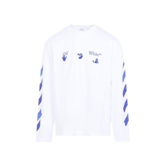 26FW 오프화이트 반팔 티셔츠 44MAB09CF26J007100 WHITE - OFF WHITE