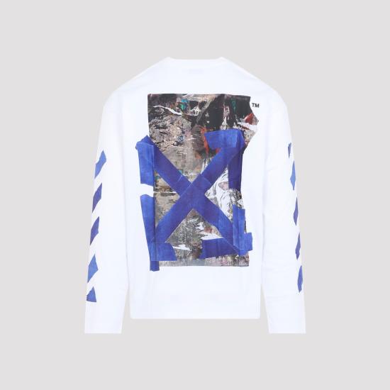 26FW 오프화이트 반팔 티셔츠 44MAB09CF26J007100 WHITE - OFF WHITE