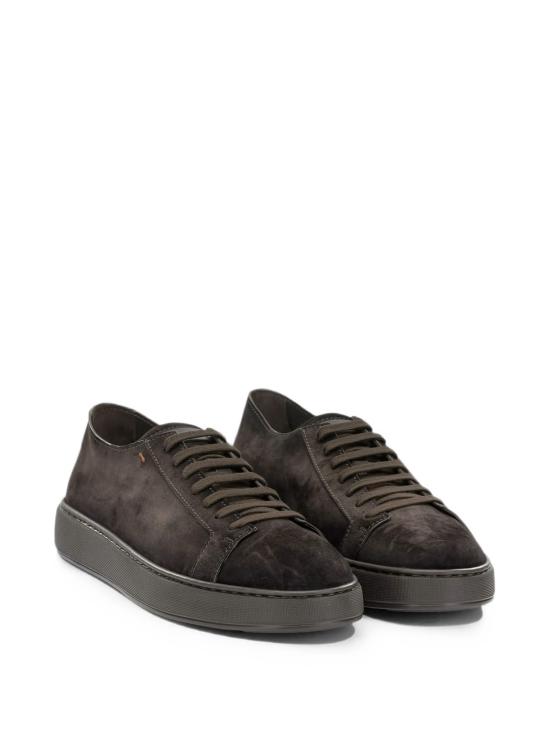 26FW 산토니 스니커즈 MBCD21571 SMOTAOLT60 DARK BROWN - SANTONI