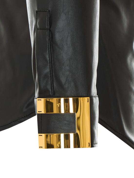 26FW 엘리자베타프랜치 셔츠 CA19566E2 110 Black - ELISABETTA FRANCHI