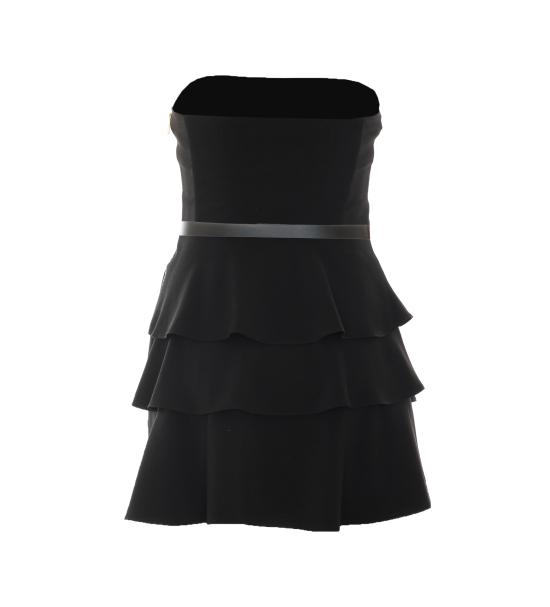 26FW 엘리자베타프랜치 미디 원피스 AB97966E2 110 Black - ELISABETTA FRANCHI