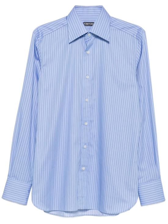 26FW 톰포드 반팔 셔츠 HSBC01 C0050 UNE BABY BLUE BLACK