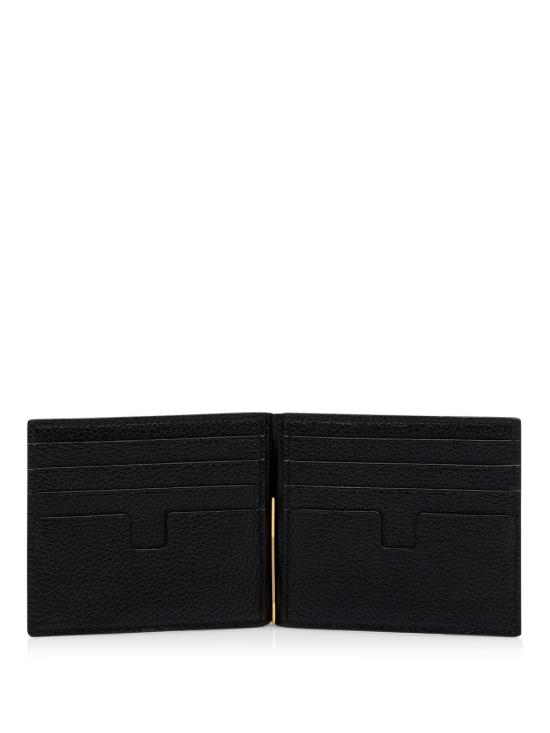 26FW 톰포드 그레인 레더 머니 클립 Y0231 LCL158G NAA BLACK - TOMFORD