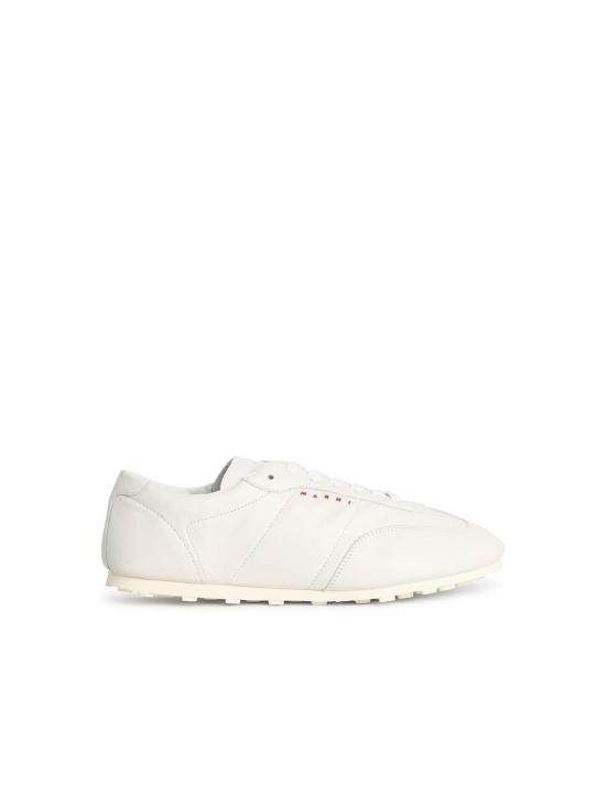 25FW 마르니 소프티 사커 스니커즈 SNZU018600 P555800W01 White