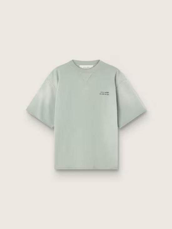 26FW 골든구스 후드 티셔츠 GUP02853P002632 35363 ICEBERG GREEN