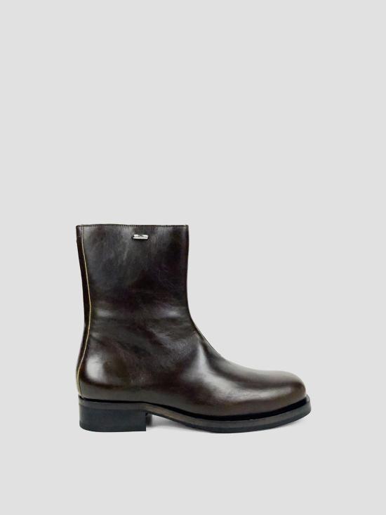 26FW 아워레가시 올리브 가죽 앵클부츠 A2267CDO DEEP OLIVE