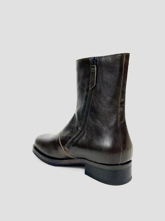 26FW 아워레가시 올리브 가죽 앵클부츠 A2267CDO DEEP OLIVE - OUR LEGACY