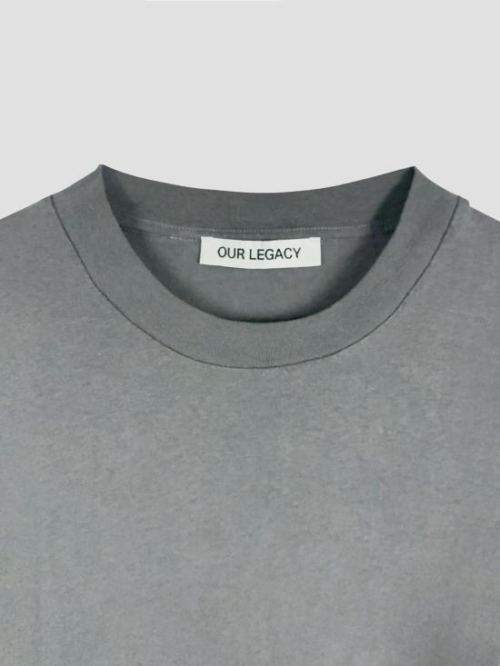 26FW 아워레가시 박스 티셔츠 M2246BWB WORN BLACK - OUR LEGACY