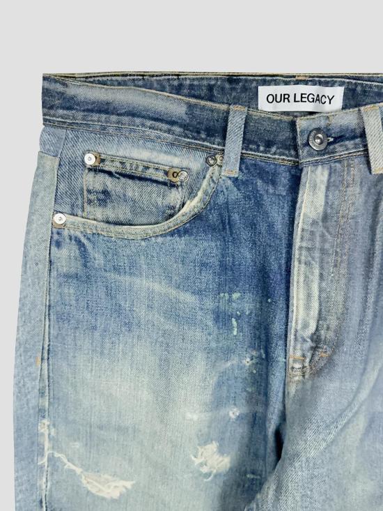26FW 아워레가시 써드컷 디지털 데님 프린트 M4205TDD DENIM PRINT - OUR LEGACY