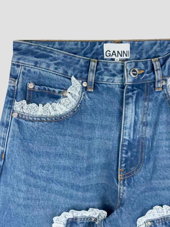 26FW 가니 데님 팬츠 A1190007 569 DARK BLUE VINTAGE - GANNI