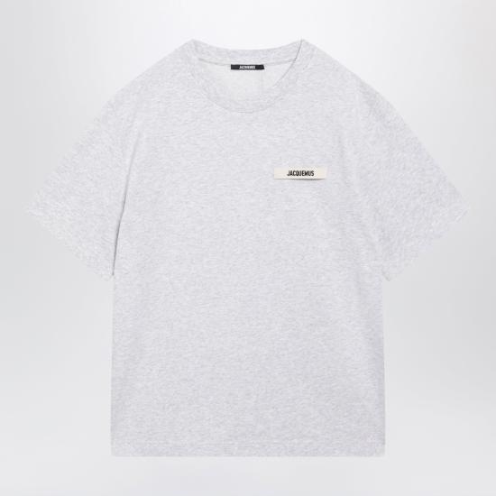 26FW 자크뮈스 그로그랭 로고 티셔츠 TSM00133AJ00226 Grey