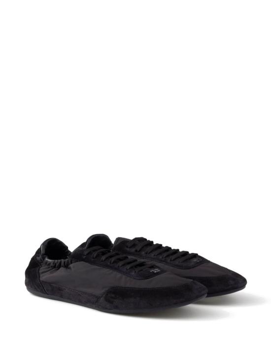 26FW 프라다 컬랩스 리나일론 앤 스웨이드 엘라스티사이즈 스니커즈 2EG479D7C F G001F0002 - PRADA