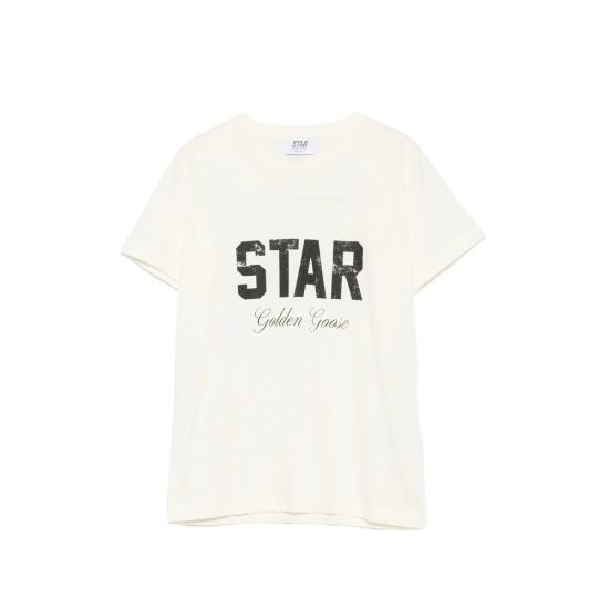 26FW [키즈] 골든구스 티셔츠 GKP01263 P002697 11560 NEUTRALS