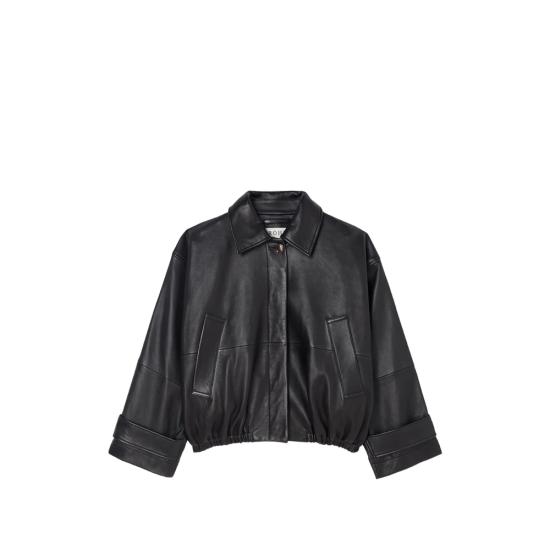 26FW 로에 가죽 자켓 420 11 248 BLACK