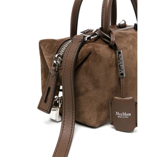 26FW 막스마라 토트백 HOLDALLSSUEDE 168F 002 BROWN - MAX MARA