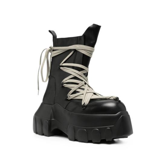 26FW 릭 오웬스 스니커즈 RU02F4867 LOOW1 989 BLACK - RICK OWENS
