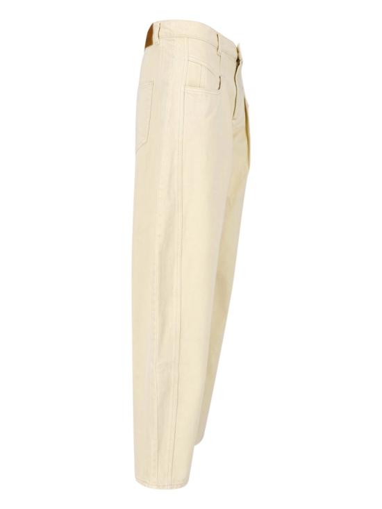 26FW 이자벨마랑 리샤 솔리드 데님 배럴 진 PA0778FA D3H01I90BE Neutrals - ISABEL MARANT