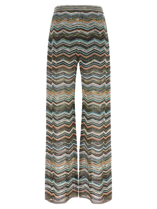 26FW 미소니 스트레이트 팬츠 DS26WI0KBK01KSSMSPO Multicolor - MISSONI