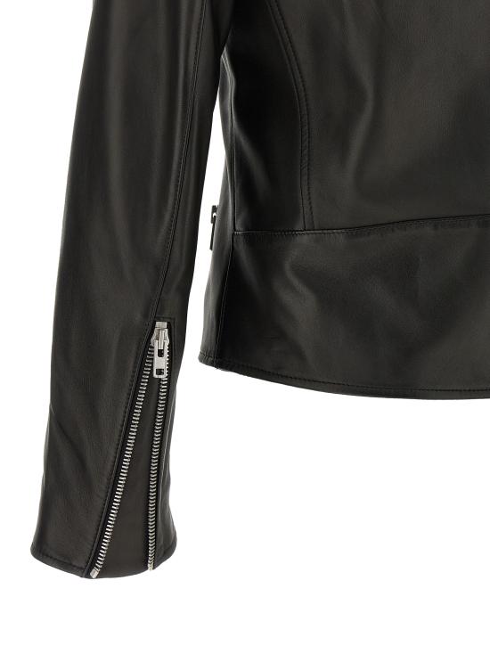 26FW 마르지엘라 가죽 자켓 S50AM0489SY1460900 Black - MAISON MARGIELA