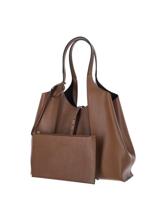 26FW 토즈 T 타임리스 미니 쇼핑백 XBWTSBA0300XSOS600 Brown - TODS