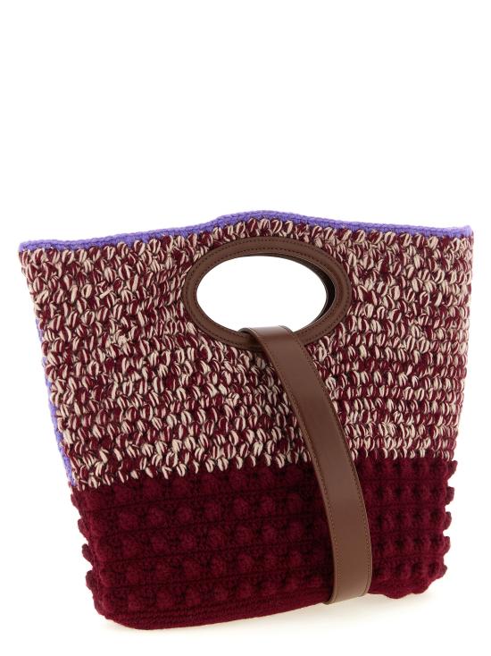 26FW 마르니 토트백 BMMP0172A1P9280ZP268 Bordeaux - MARNI