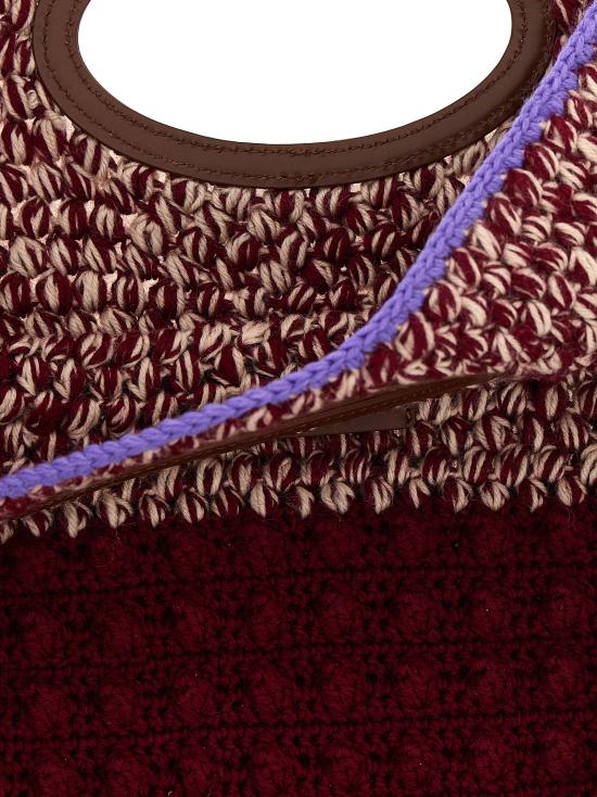 26FW 마르니 토트백 BMMP0172A1P9280ZP268 Bordeaux - MARNI