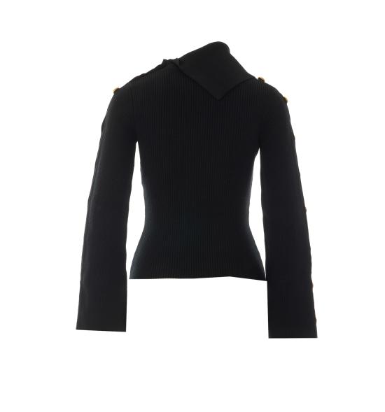 26FW 엘리자베타프랜치 스웨터 MK03S66E2 110 BLACK - ELISABETTA FRANCHI