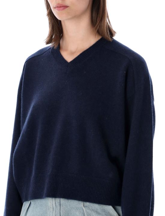 26FW 루루 드 세종 스웨터 ANZORLDS NAVY BLU - LOULOU DE SAISON