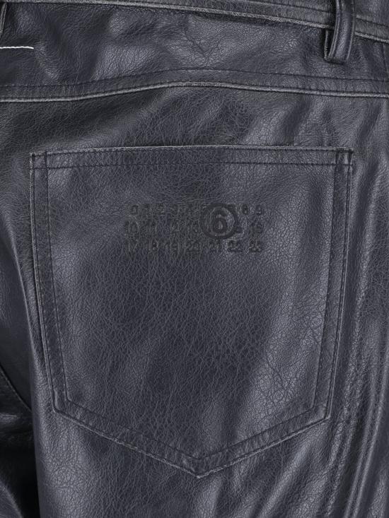 26FW MM6 메종마르지엘라 데님 팬츠 SH0LA0046 M35455 900 Black - MM6 MAISON MARGIELA