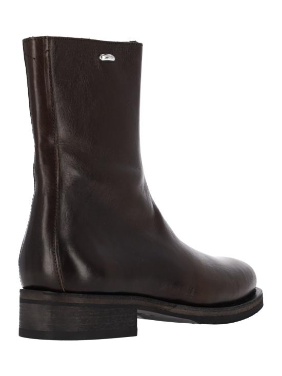 26FW 아워레가시 올리브 가죽 앵클부츠 A2267CDO DEEP OLIVE LEATHER GREEN - OUR LEGACY