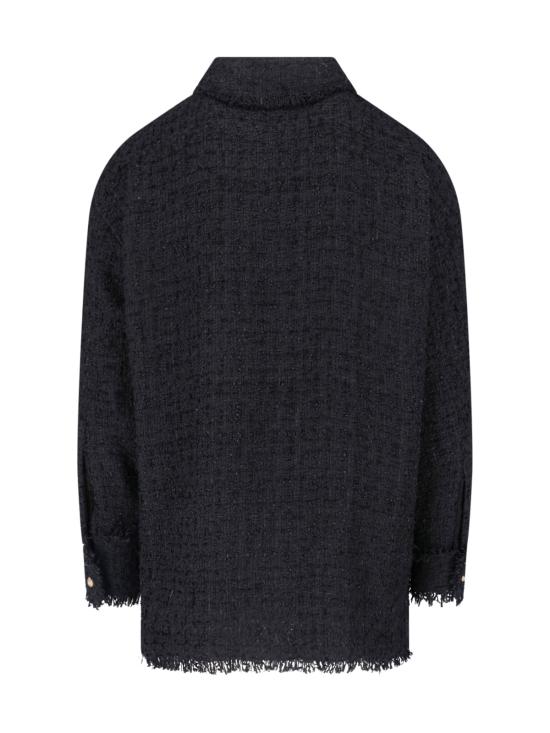 26FW 발망 셔츠 HF1HD005XM07 0PA Black - BALMAIN