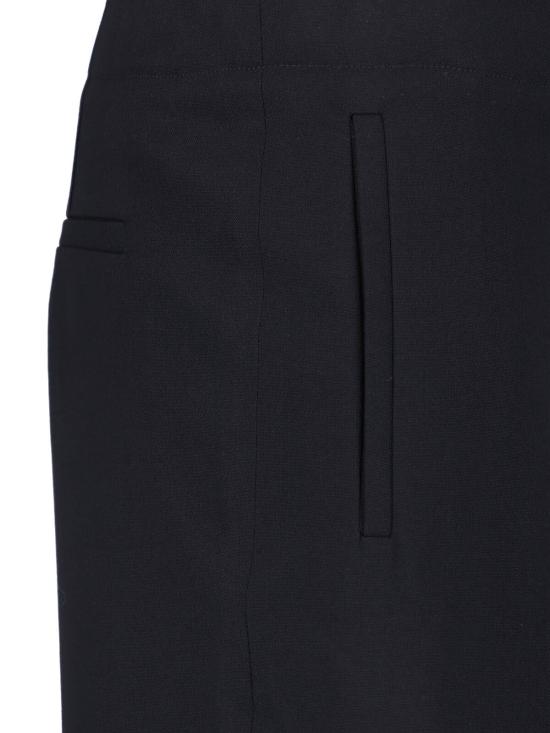 26FW 케이트 스트레이트 팬츠 3211587 W587 200 Black - KHAITE