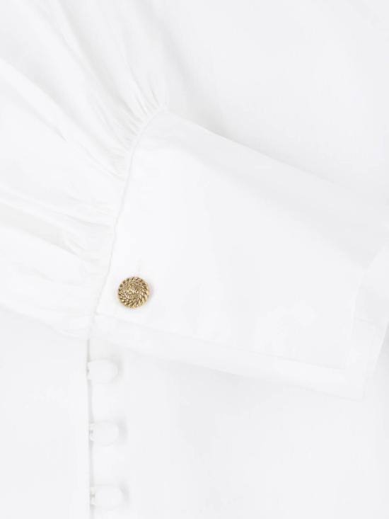 26FW 발망 셔츠 HF1HR165CG72 0FB White - BALMAIN
