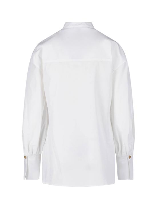 26FW 발망 셔츠 HF1HR165CG72 0FB White - BALMAIN