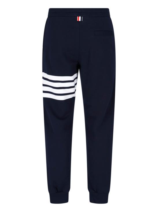 26FW 톰브라운 클래식 루프백 4바 스웨트팬츠 MJQ008H 00535 461 Blue - THOM BROWNE