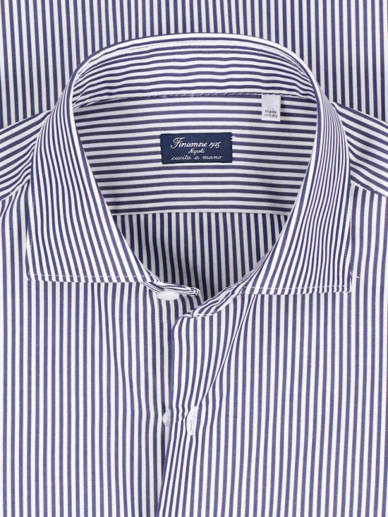 26FW 피나모레 셔츠 C0499 MILANO ZANTE 03 BLUE - FINAMORE