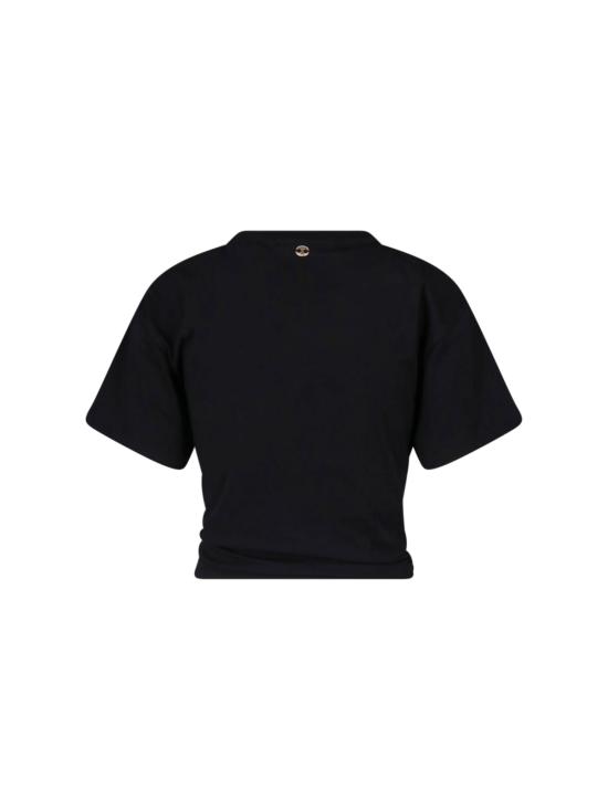 26FW 파코라반 반팔 티셔츠 23AJTO539CO0485 P001 BLACK - PACO RABANNE