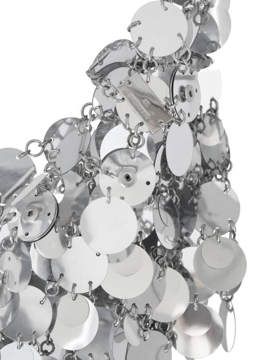 26FW 파코라반 미디 스커트 25EIJU046PS0133 P040 Silver - PACO RABANNE