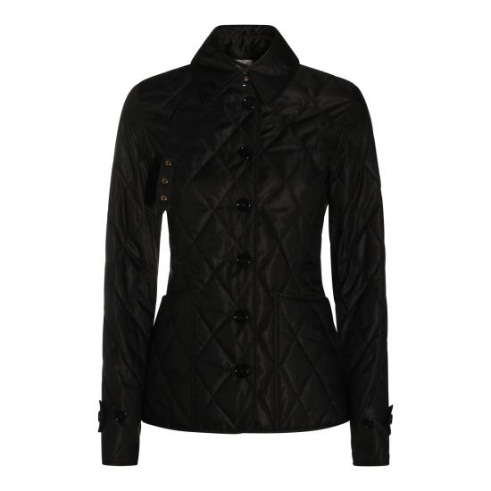 26SS 버버리 퀄티드 자켓 8100657 A1189 BLACK