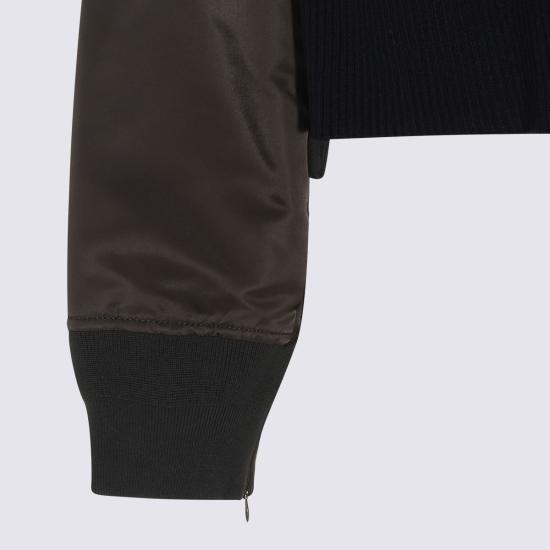 26FW 사카이 스웨터 2608586 233 NAVY KHAKI - SACAI