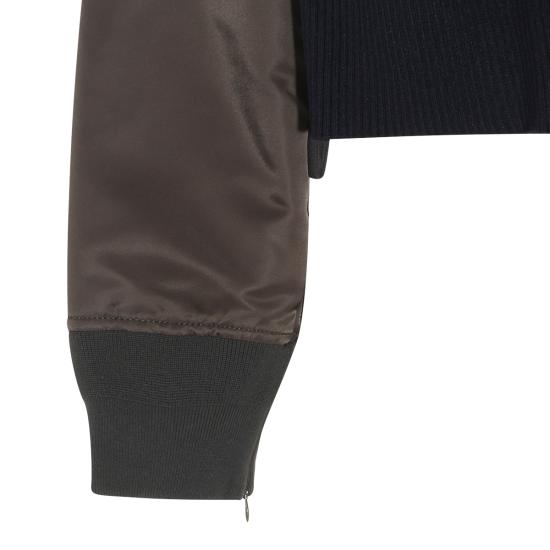 26FW 사카이 스웨터 2608586 233 NAVY KHAKI - SACAI