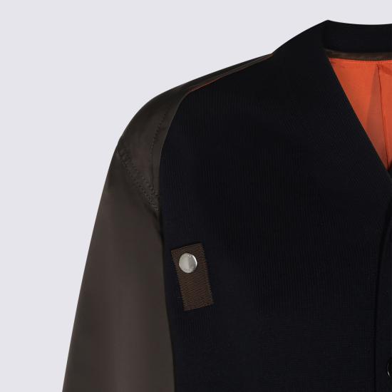 26FW 사카이 스웨터 2608586 233 NAVY KHAKI - SACAI