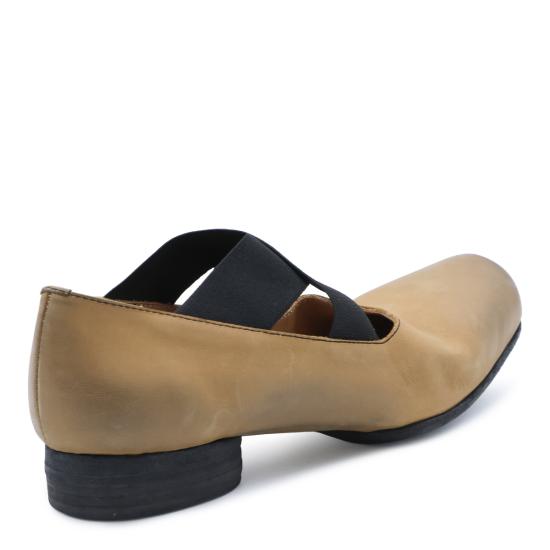 26FW 우마 왕 플랫 슈즈 US9003 UW249 MUSTARD BLACK - UMA WANG