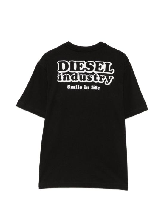26FW [키즈] 디젤 티셔츠 J03038KYA1Y K900 NERO - DIESEL