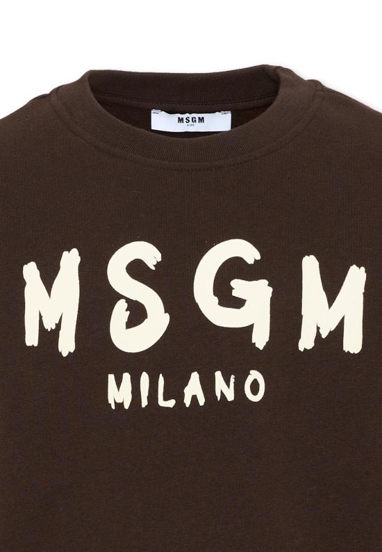 26FW [키즈] 엠에스지엠 니트/스웻셔츠 F6MSJUSW009 943 BROWN - MSGM